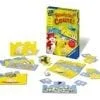 A game of rumplely count with pieces and instructions.