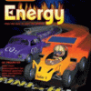 A toy car is on fire and the front of it has flames.