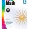 Kindergarten Spectrum Math workbook cover