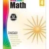 A book cover with the title of spectrum math 4.