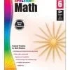 Grade 6 colorful Spectrum Math cover