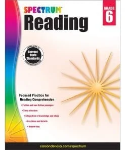 Spectrum reading workbook grade 6