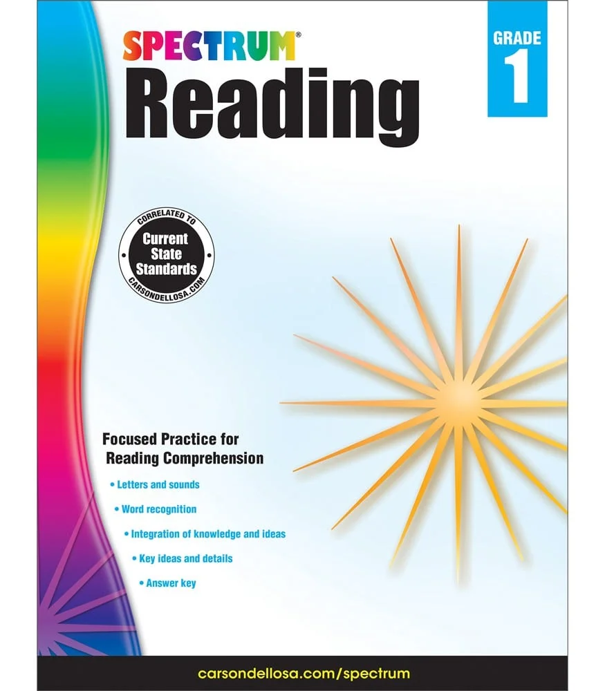 Spectrum reading workbook 1