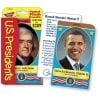 A picture of the president and his name on it.