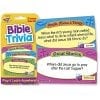 A card game with bible trivia cards.
