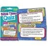 A card game with bible times quiz cards.