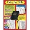A poster of the bible with various verses.