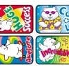 A series of stickers with polar bears on them.