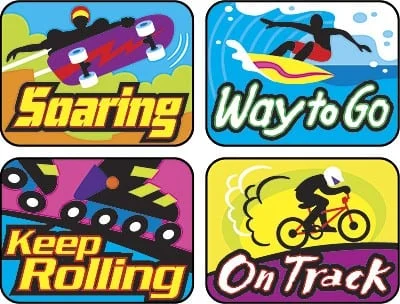 Cool Moves Stickers