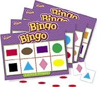 Colors and Shapes Bingo Game