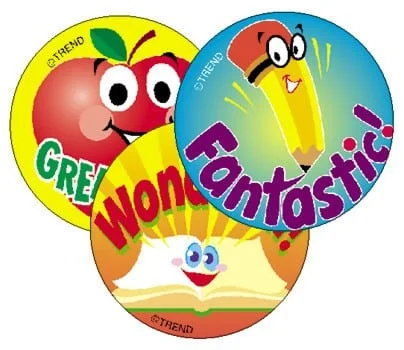 School Time Stinky Stickers (Apple Scent)