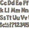 A set of colorful letters and numbers.