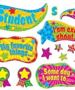 A bunch of colorful stickers that are on the wall