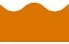 A brown border with an orange background