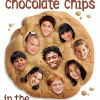 A cookie with faces of children on it