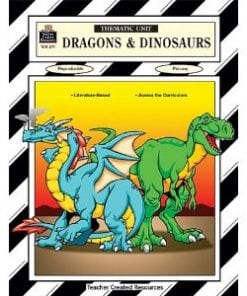 A book about dragons and dinosaurs