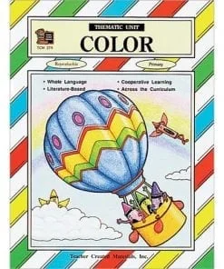 A book with pictures of a cat and a balloon.