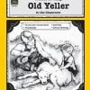 A book cover with an old man and woman in the background.