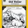 A book cover with an old man and woman in the background.