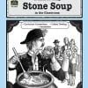 A book cover with an image of a man stirring a pot.