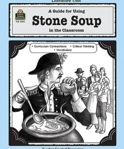 A book cover with an image of a man stirring a pot.