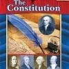 A book cover with pictures of the constitution.