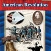 A book cover with an image of the american revolution.