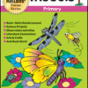A book cover with different designs of flowers and butterflies.
