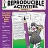 A book cover with pictures of different types of activities.