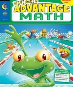 A frog is in the pool with other animals.