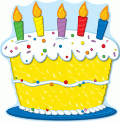 A yellow cake with candles on it