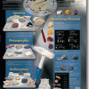 A close up of a poster with various rocks and minerals