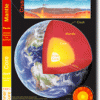 A diagram of the earth with an image of the core.