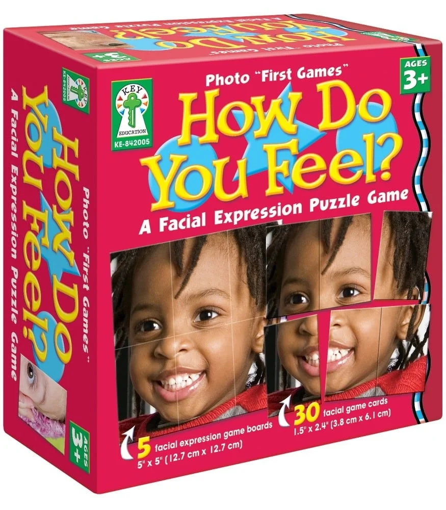 A box of how do you feel ? game.