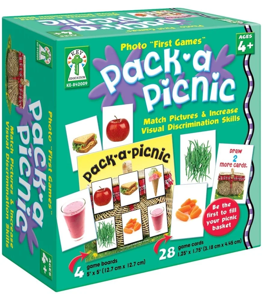 A box of food with the words pack-a picnic on it.