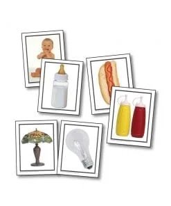 A set of six pictures with different foods and drinks.