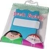 A book buddy is shown in its packaging.