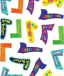 A bunch of different colored stickers on the side of a wall