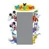 A picture frame with mickey mouse and friends.