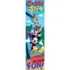 A mickey mouse and friends birthday banner