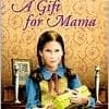 A girl holding a gift box in front of a wall.