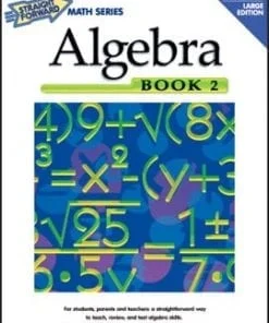 Algebra Book 2 colorful math expressions