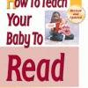 A book cover with two pictures of a baby and a woman.
