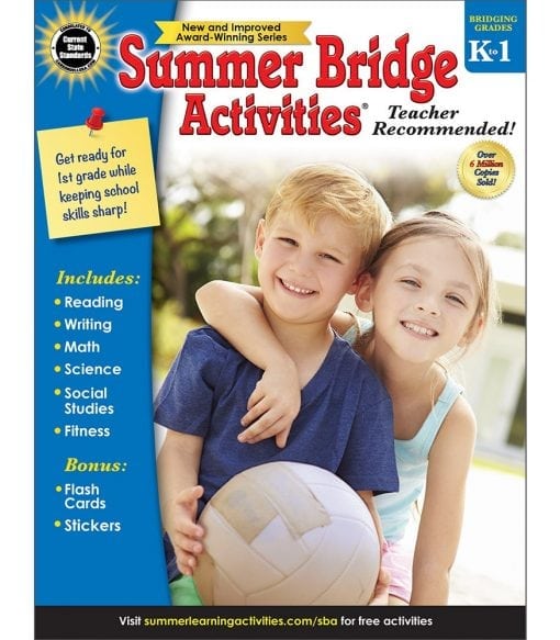 Summer Bridge Grade K To Grade 1