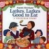 A book cover with people eating food.
