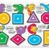 A colorful picture of different shapes and colors.