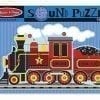 A train is shown with the words sound puzzle written on it.