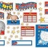 A bunch of political bulletin board pieces