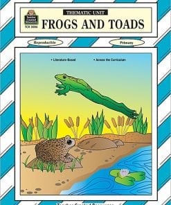 A book cover with frogs and toads on it.