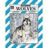 A book cover with a picture of a wolf.